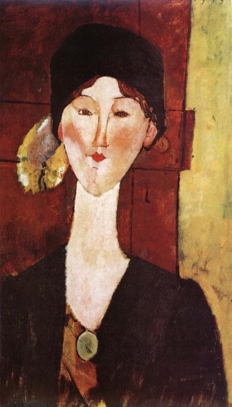 Amedeo Modigliani Portrait of Beatrice Hastings oil painting image